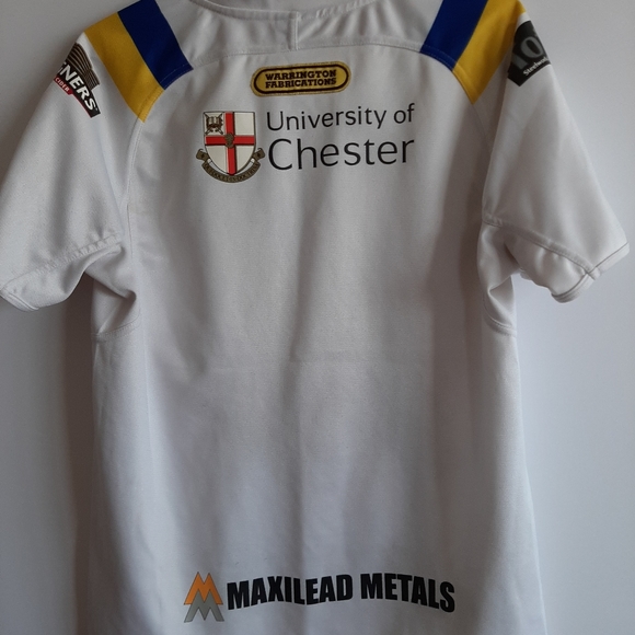 Warrington wolves Large Rugby League Replica top - Picture 4 of 9